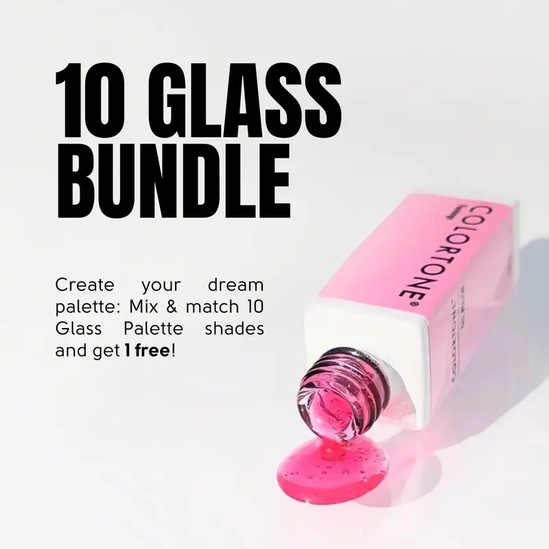 10 Glass Palette Bundle