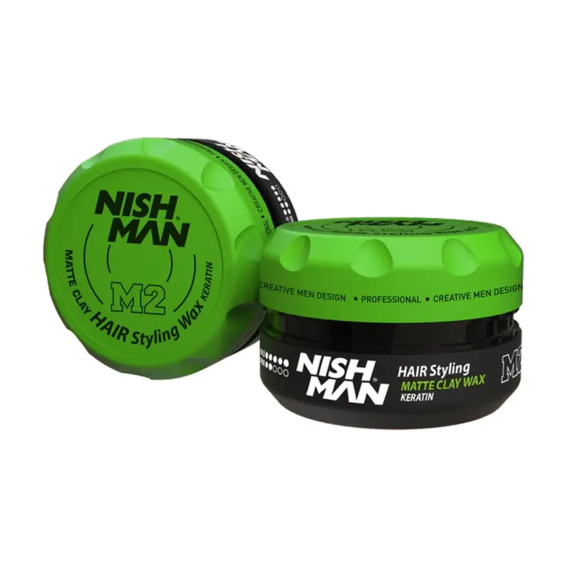 Nish Man M2 Matte Clay Wax Keratin 150ml